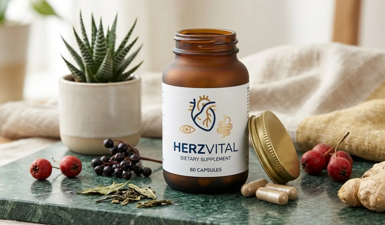 Herzvital natural complex product for heart and digestion support